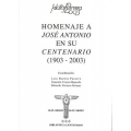 HOMENAJE JOSE ANTONIO EN SU CENTENERIO (1903-2003)